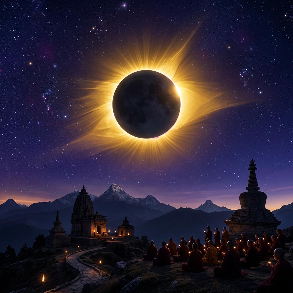 Total Solar Eclipse - Surya Grahan Maha Shanti Pooja
