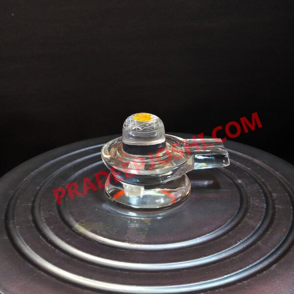 Small Sri Chakra Spatika Shiva Lingam | శ్రీచక్ర స్పటిక శివలింగం 50 Grams to 80 Grams